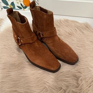 Madewell booties worn once size 6
